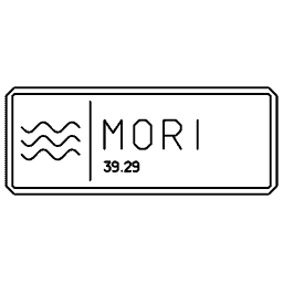 Romanised direction label 19