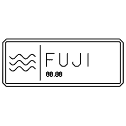 Romanised direction label 22