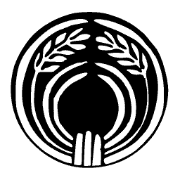 Leaf crest roundel 04