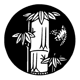 Bamboo crest roundel 02