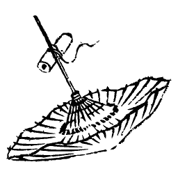 Open umbrella