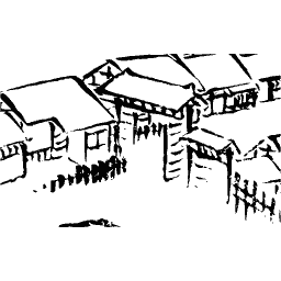Cluster of roofs