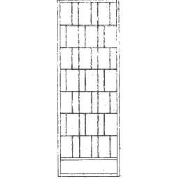 Brick grid screen