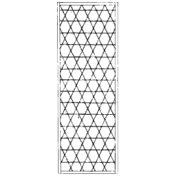 Triangle net lattice
