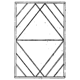 Large diamond panel