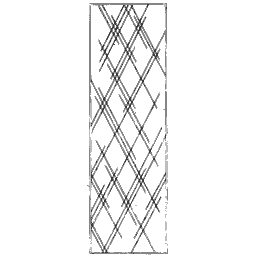Sparse diagonal lattice