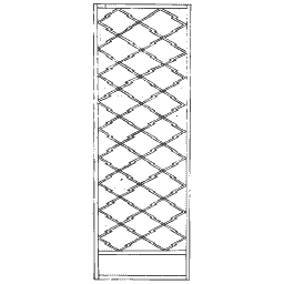 Diamond net lattice