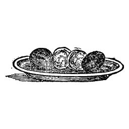 Dish of rissoles 02