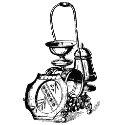 Lamp and kettle set