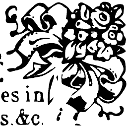 Rose spray with a ribbon