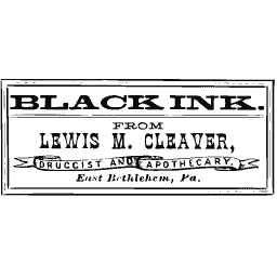 Black ink label 02