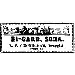 Bicarbonate of soda label 01