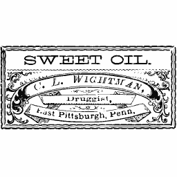 Sweet oil label 03