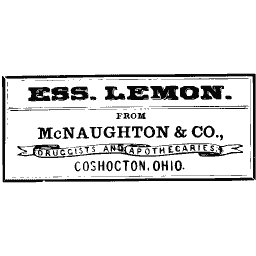 Essence of lemon label 01