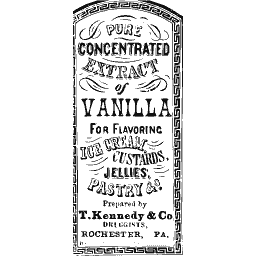 Vanilla extract label 01