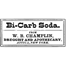 Bicarbonate of soda label 04