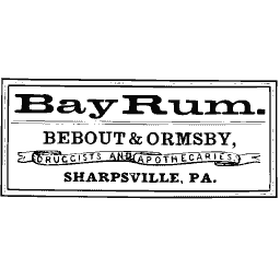 Bay rum label 07