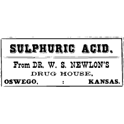 Sulphuric acid label 01
