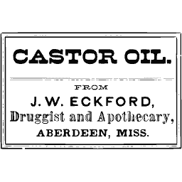 Castor oil label 11