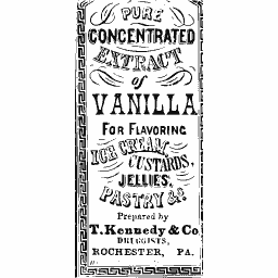 Vanilla extract label 04