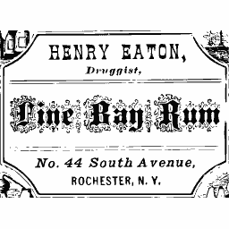 Bay rum label 10