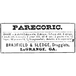 Paregoric label 10