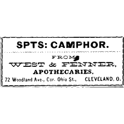 Spirits of camphor label 03