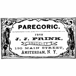 Paregoric label 11