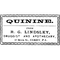 Quinine label 06