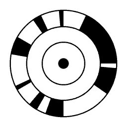 Circular barcode 21