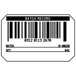 Barcode with record 04