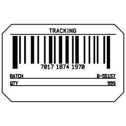 Barcode with record 05