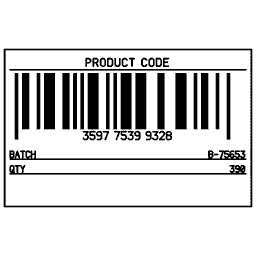 Barcode with record 11