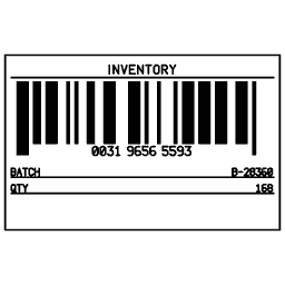 Barcode with record 14
