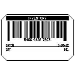 Barcode with record 16