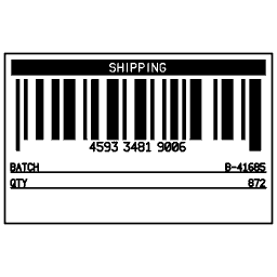 Barcode with record 18
