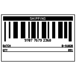 Barcode with record 20