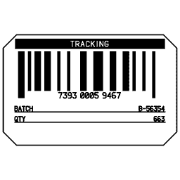 Barcode with record 22