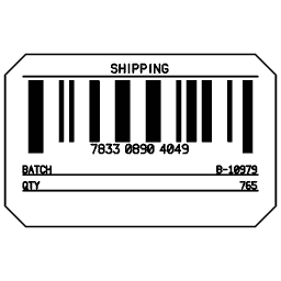 Barcode with record 25
