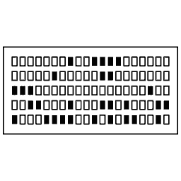 Punched data field 01