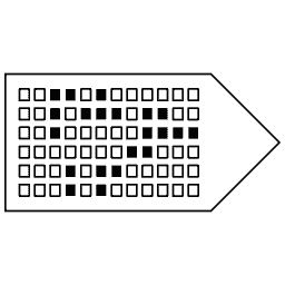 Punched data field 12