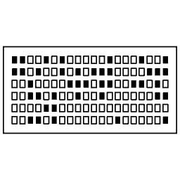 Punched data field 15