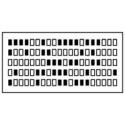 Punched data field 17