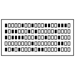 Punched data field 20