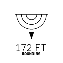 Depth sounding mark 20