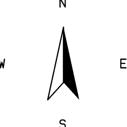 Compass mark 13