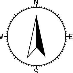 Compass mark 22