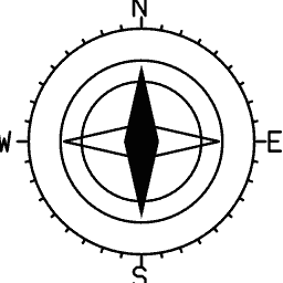 Compass mark 23