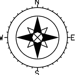 Compass mark 24