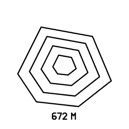 Contour marker 19